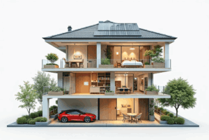 ヘーベルハウス 3階建ての価格や間取り情報|注文住宅の家づくり