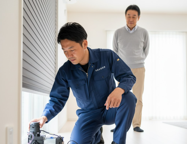 ヘーベルハウスの電動シャッター|費用から後付け・修理まで解説